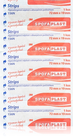 3M Spofaplast Textilní náplast 72 x 19 mm náplast