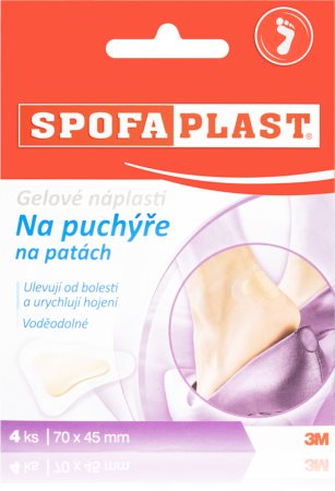 3M Spofaplast Gel patches for blisters on heels plaster żelowy wodoodporna