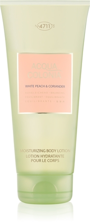 4711 Acqua Colonia White Peach & Coriander тоалетно мляко за тяло унисекс