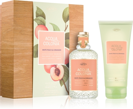4711 Acqua Colonia White Peach & Coriander Geschenkset Unisex
