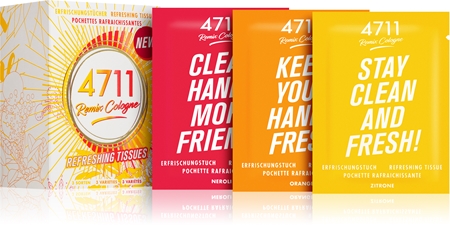 4711 Remix Cologne Uppfriskande våtservetter Unisex