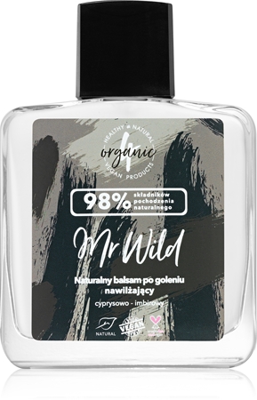 4Organic Mr. Wild Cypress & Ginger hydratisierendes After Shave Balsam
