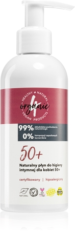 4Organic 50+ gel na intimní hygienu s pumpičkou