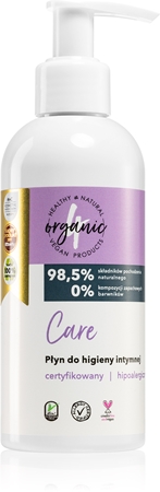 4Organic Care gel na intimní hygienu s pumpičkou