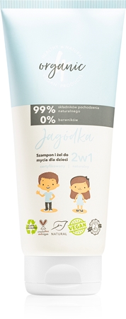 4Organic Blueberry shampoing et gel de douche 2 en 1