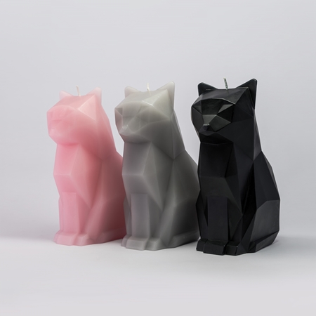 54 Celsius PyroPet KISA (Cat) sierkaars Black