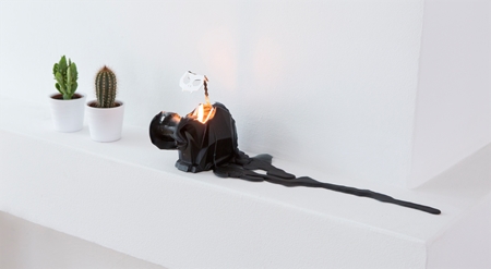 54 Celsius PyroPet KISA (Cat) sierkaars Black