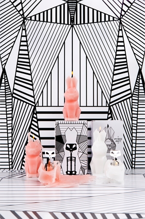 54 Celsius PyroPet HOPPA (Bunny) bougie décorative White