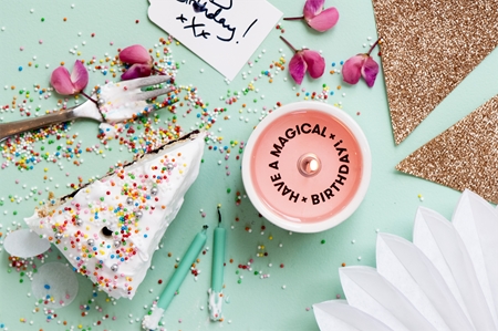 54 Celsius Secret Message Candle Have a Magical Birthday свещ