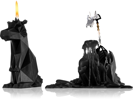 54 Celsius PyroPet DREKI (Dragon) lumanare Black