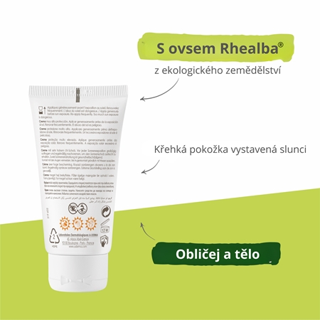 A-Derma Protect Cream ochranný krém pro normální a suchou pleť SPF 50+