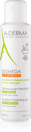 A-Derma Exomega Control Blødgørende skumgel For tør atopisk hud