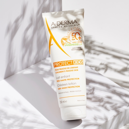 A-Derma Protect Kids Children Lotion zaštitno dječje mlijeko za sunčanje SPF 50+