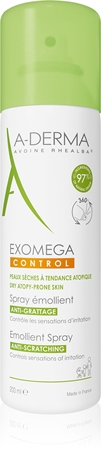 A-Derma Exomega Control успокояващ спрей за суха към атопична кожа