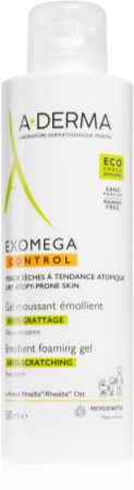 A-Derma Exomega Gel Emoliente Corpo e Cabelo 500 ml + Óleo de Duche 500 ml  - Atida