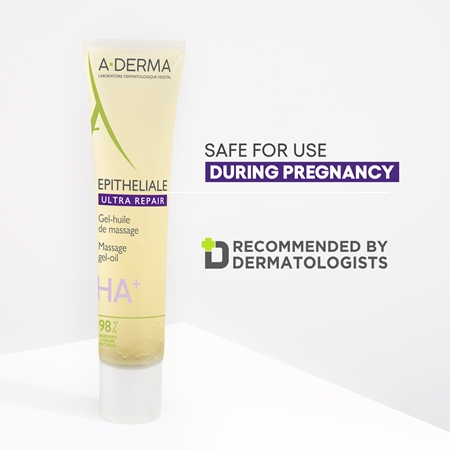 A-Derma Epitheliale A.H. Duo Massage Gel-Oil Massaaži geel-õli armidele ja venitusarmidele