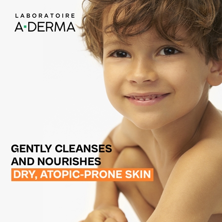 A-Derma Exomega Control 2 in 1 Emollient Cleansing Gel gel za tuširanje za suhu i atopičnu kožu