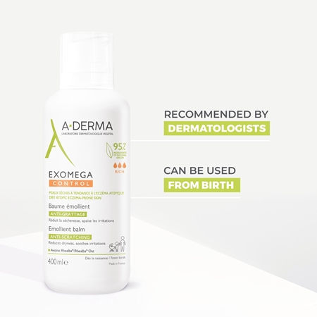 A-Derma Exomega Control Emollient Balm Balm for sensitive and dry skin