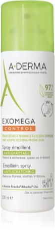 A-Derma Exomega Control crème hydratante qui renforce la barrière cutanée des peaux sensibles et atopiques en spray