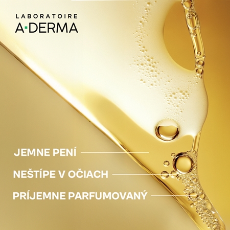 A-Derma Exomega Control Emollient Shower Oil zvláčňujúci sprchový olej pre suchú až atopickú pokožku