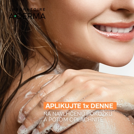 A-Derma Exomega Control Emollient Shower Oil zvláčňujúci sprchový olej pre suchú až atopickú pokožku