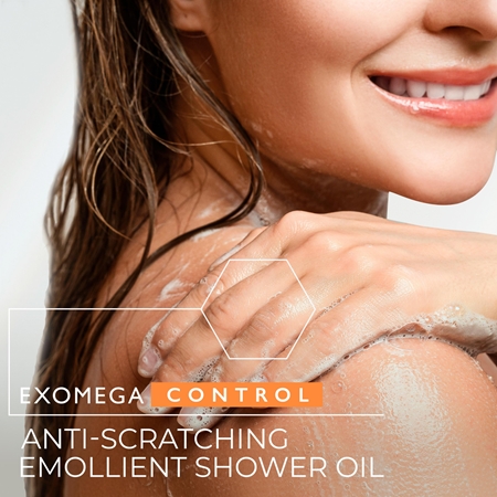A-Derma Exomega Control Emollient Shower Oil ulei de duș emolient pentru piele uscata spre atopica