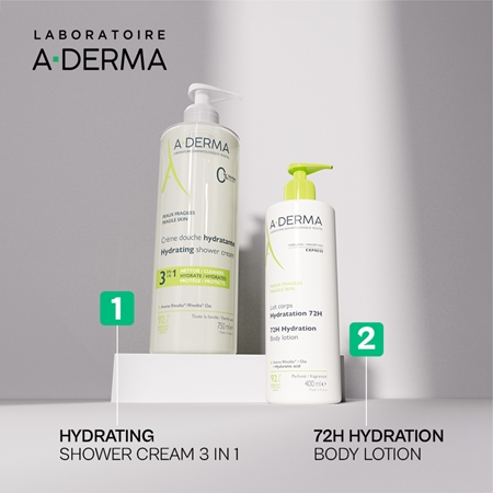 A-Derma Hydra-Protective family extra-soft shower gel