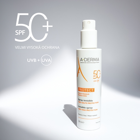 A-Derma Protect Spray ochranné mléko ve spreji SPF 50+