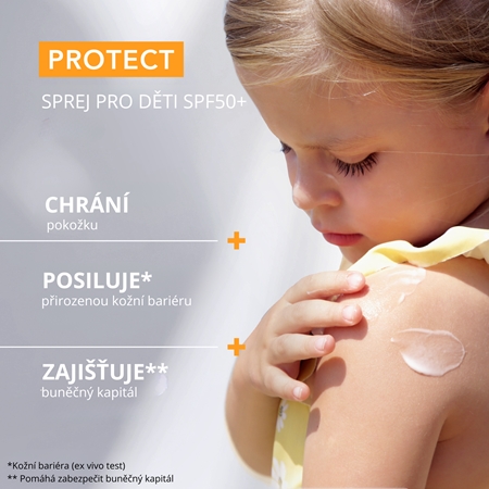 A-Derma Protect Kids Children Invisible Spray ochranné opalovací mléko ve spreji SPF 50+ pro děti