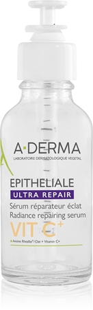 A-Derma Epitheliale Ultra Repair VIT C+ Radiance Repairing Serum regenerační a rozjasňující sérum s vitaminem C