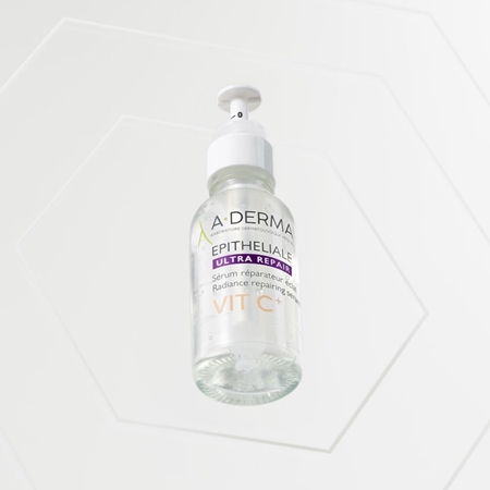 A-Derma Epitheliale Ultra Repair VIT C+ Radiance Repairing Serum regenerační a rozjasňující sérum s vitaminem C