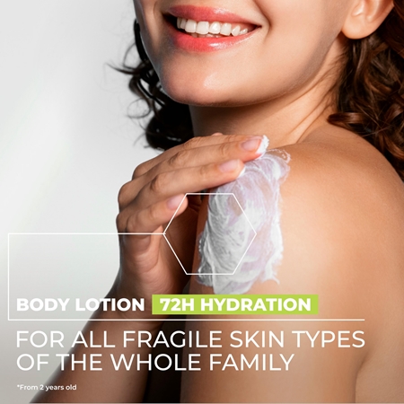 A-Derma Basispflege Body Lotion 72h Hydration feuchtigkeitsspendende Body lotion