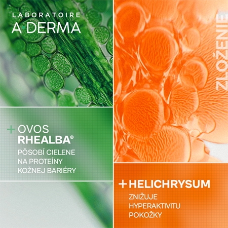 A-Derma Exomega Calming Cleansing Gel čistiaci a odličovací gél s upokojujúcim účinkom