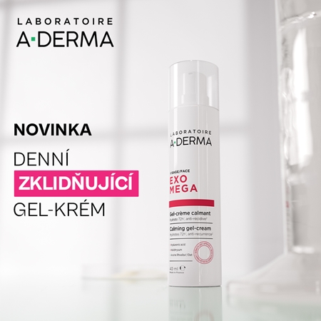 A-Derma Exomega Calming Gel-Cream hydratační a zklidňující gel krém
