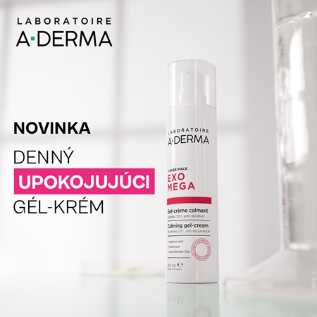 A-Derma Exomega Calming Gel-Cream hydratačný a upokojujúci gélový krém