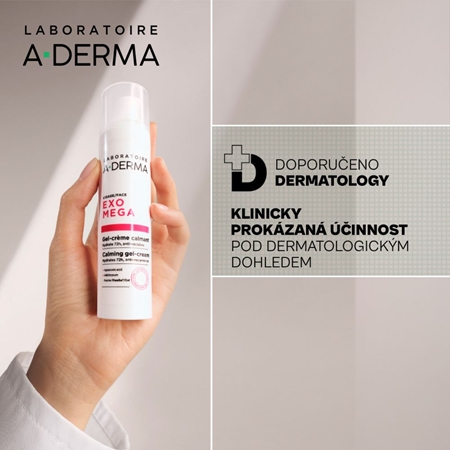 A-Derma Exomega Calming Gel-Cream hydratační a zklidňující gel krém