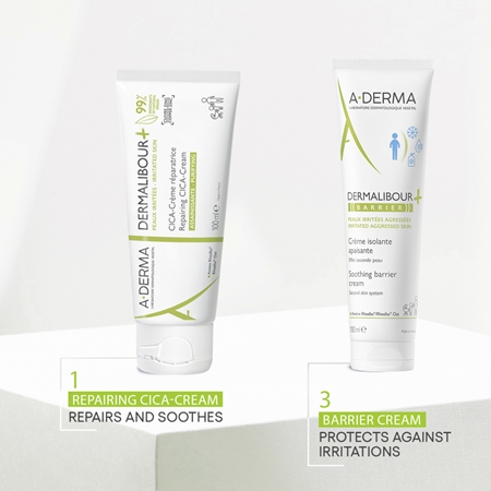A-Derma Dermalibour+ Restoring Cream for irritated skin