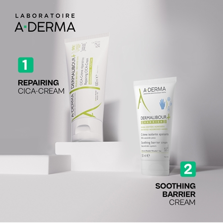 A-Derma Dermalibour+ Restoring Cream for irritated skin