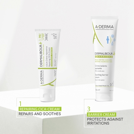 A-Derma Dermalibour+ Restoring Cream for irritated skin