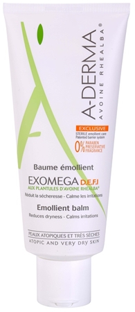 A-Derma Exomega Control балсам за тяло за много суха чуствителна и атопична кожа