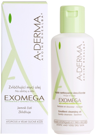 A-Derma Exomega Control душ масло за много суха чуствителна и атопична кожа