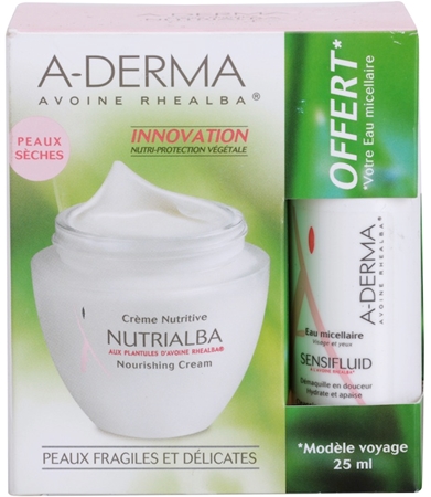 A-Derma Nutrialba zestaw kosmetyków I.