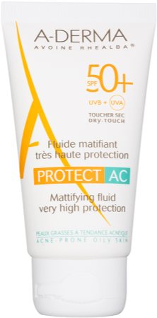 A-Derma Protect AC zmatňujúci pleťový fluid SPF 50+