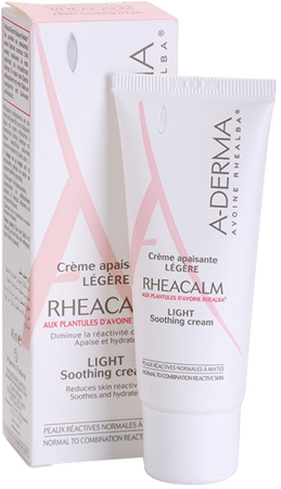 A-Derma Rheacalm успокояващ крем за нормална към смесена кожа