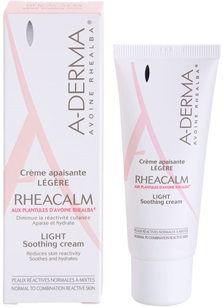 A-Derma Rheacalm успокояващ крем за нормална към смесена кожа