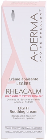 A-Derma Rheacalm успокояващ крем за нормална към смесена кожа