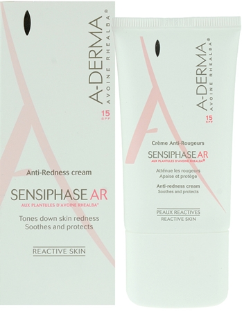 A-Derma Sensiphase AR crème apaisante pour peaux sensibles sujettes aux rougeurs