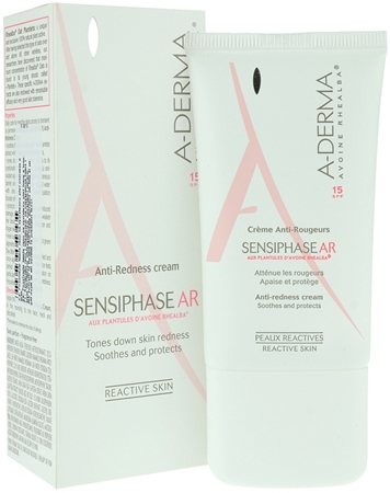 A-Derma Sensiphase AR crème apaisante pour peaux sensibles sujettes aux rougeurs