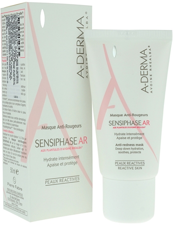 A-Derma Sensiphase AR masca pentru piele sensibila cu tendinte de inrosire