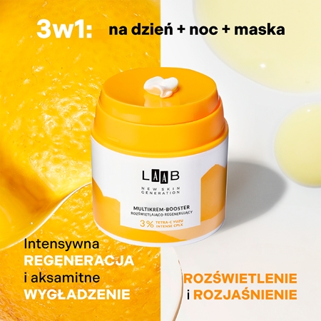 AA Cosmetics LAAB Tetra-C Yuzu krem rewitalizujący i rozjaśniający